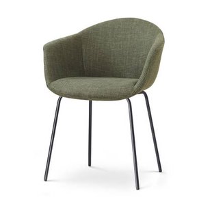 Nolon Noa-Otis eetkamerstoel forestgroen - zwart onderstel