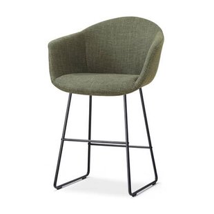 Nolon Nino-Otis barkruk forestgroen - zwart onderstel - 65 cm