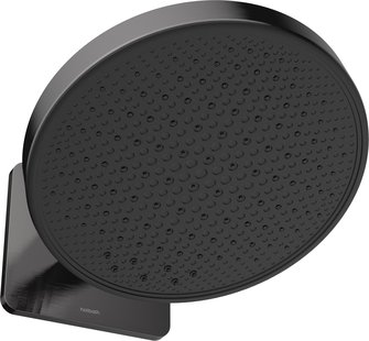 Hoofddouche Hotbath Cobber 2 -F inbouw, 300mm Kantelbare Wandarm Geborsteld Gun Metal