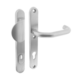 Intersteel Veiligheidsbeslag Skg*** Profielcilindergat 92mm Verkropt Met Kerntrekbeveiliging Rvs Geborsteld