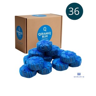 QeramiQ Blue Fresh Blocks - toiletblokjes - doos - 36 stuks SW1235406