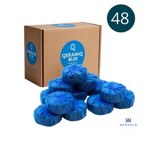 QeramiQ Blue Fresh Blocks - toiletblokjes - doos - 48 stuks SW1235408