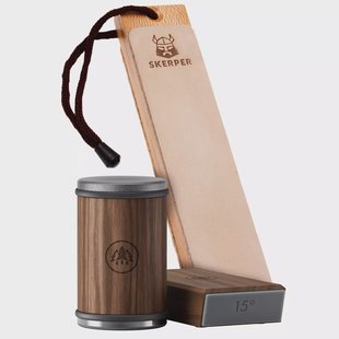 HORL 3 Walnut messenslijper met GRATIS Skerper stropping paddle