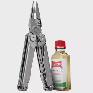 Leatherman Wave Plus met GRATIS Ballistol onderhoudsolie