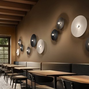 Linea Light Plafondlamp Doge_S, zwart, metaal, Ø 39 cm, E27