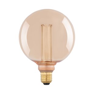 Eglo Ledfilamentlamp Globe - Amber - D12,5cm - Warm Wit - E27 - 4w