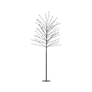 Decoris Led Boom Buiten Zwart - 160 Led's - Warm Wit - 180cm - Binnen & Buiten
