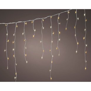 Decoris Led Icicle Lichtsnoer - Warm Wit - 5,8m - Buiten