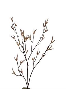 Kunstbloem Birch - Roze - 90 cm