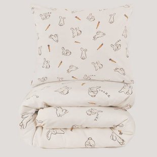 NOUS Kids katoenen dekbedovertrek kinderbed (120x150 cm)