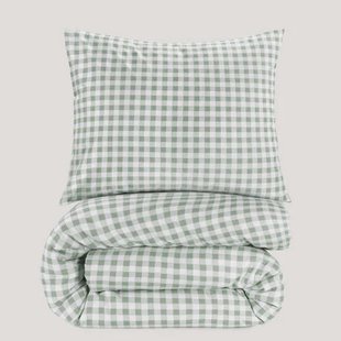 NOUS Living katoenen dekbedovertrek 1-persoons (140x220 cm)