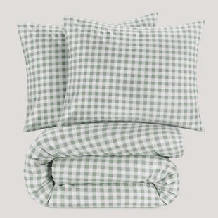 NOUS Living katoenen dekbedovertrek lits-jumeaux (240x220 cm)