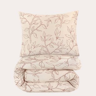 NOUS Living katoenen dekbedovertrek 1-persoons (140x220 cm)