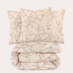 NOUS Living katoenen dekbedovertrek lits-jumeaux (240x220 cm)