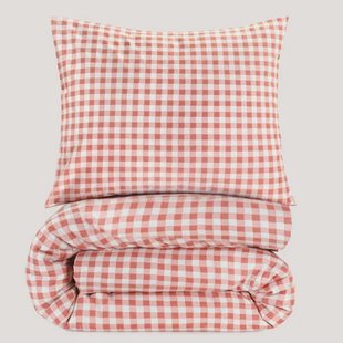 NOUS Living katoenen dekbedovertrek 1-persoons (140x220 cm)