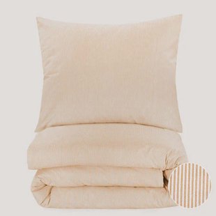 NOUS Living katoenen dekbedovertrek 1-persoons (140x220 cm)