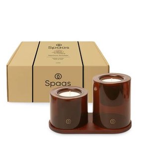 Spaas Delight Giftbox Nighttime Nostalgia - 2 Geurkaarsen & Schaal