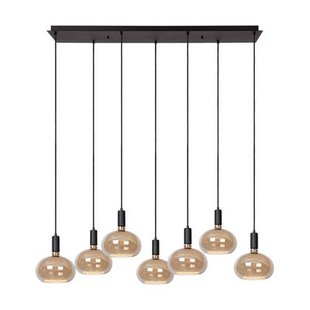 Atmooz Hanoi Hanglamp - Zwart - 110x31x130cm - 7x Floating LED
