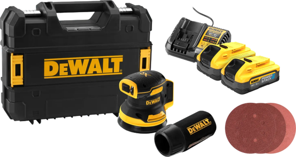 DeWalt DCW210NT-XJ 5,0 Ah POWERSTACK Accu (2x) Compleet Pakket