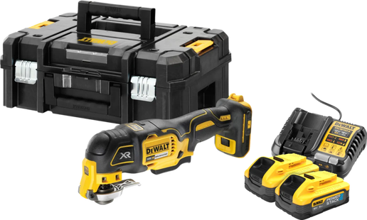 DeWalt DCS356NT-XJ 5,0 Ah POWERSTACK Accu (2x) Starterspakket
