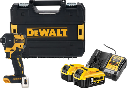 DeWalt DCF870NT-XJ 5,0 Ah Accu (2x) Starterspakket
