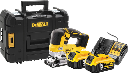 DeWalt DCS334NT-XJ 5,0 Ah Accu (2x) Starterspakket