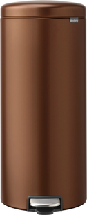 Brabantia NewIcon Pedaalemmer 30 liter Warm Bronze