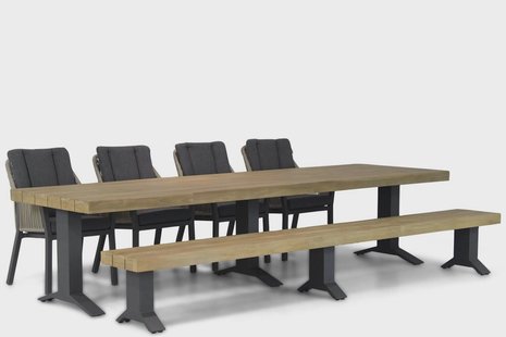 Lifestyle Verona/Superior 330 cm dining tuinset 6-delig