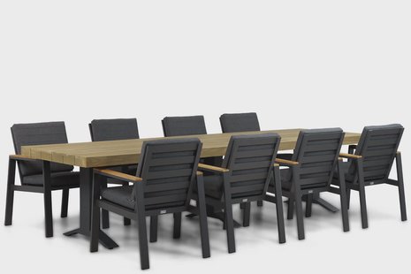Lifestyle Marietta/Superior 330 cm dining tuinset 9-delig