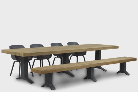 Lifestyle Salina/Superior 330 cm dining tuinset 6-delig