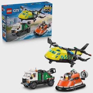 LEGO City - Airplane Service Truck & Hovercraft Rem 60505