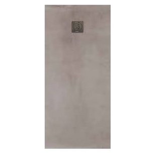 Douchebak Concrete Silver 100x100 cm