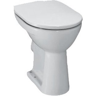 Jika Lyra Plus Closet H45xB36xD47cm Vlakspoel Keramiek Wit h8253870002061