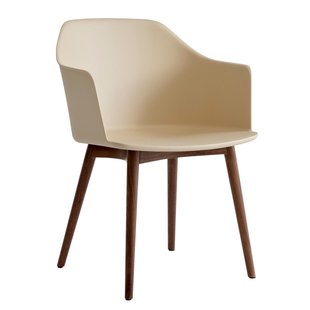 &amp;tradition Rely HW76 Stoel Onderstel Walnoot Beige Zand