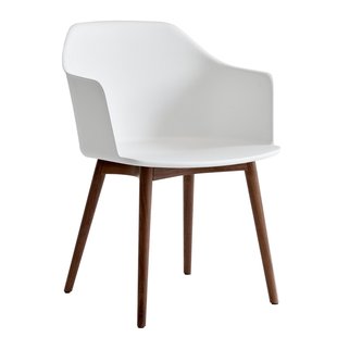 &amp;tradition Rely HW76 Stoel Onderstel Walnoot Wit