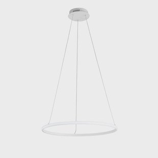 Luce Ambiente Design LED hanglamp Axis, Ø 60 cm, wit, metaal, CCT
