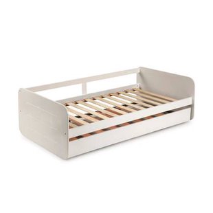 Calicosy - NAHIA-bed - B195,2 cm - Wit - Wit