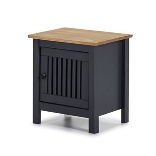 Cstore Nachtkastje 1 deur - Antraciet - L46 x B35 x H49,5cm VALENTINA