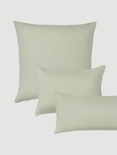 Gewassen linnen kussenhoes Airy