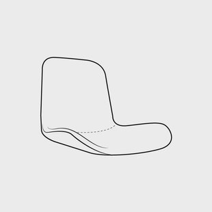 Fé zitting rib beige