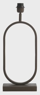 Light & Living Tafellamp 'Jamiri' 45cm, kleur Bruin (excl. kap)