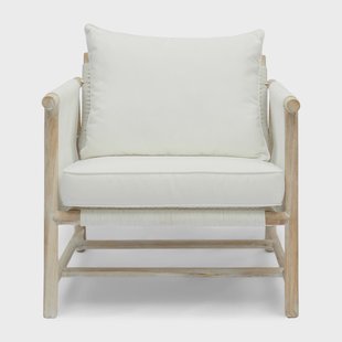 Rivièra Maison Outdoor Loungestoel 'Saint Tropez' Teakhout en touw