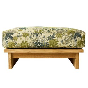 HKliving Outdoor Teak Hocker Botanical