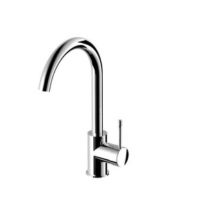 Nemo Nero keukenmengkraan eengreeps met beweegbare uitloop chroom BU85283 CR