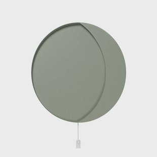 Neba LED wandlamp, groen, Ø 45 cm, ijzer ferm LIVING - Kinderkamer - Modern - Metaal - Rond