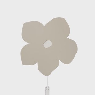 Poesie LED wandlamp, lichtbeige, Ø 37 cm ferm LIVING - Kinderkamer - Scandinavisch - Hout - 1 lamp