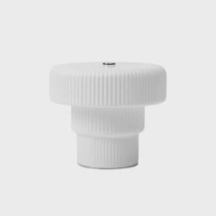 Ripple LED tafellamp, glas, hoogte 10,2 cm ferm LIVING - Woonkamer - Modern - 1 lamp