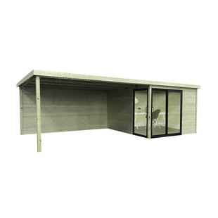 Solid Superia Tuinhuis Sagres Geïmpregneerd 303,6x394,8x303,6cm