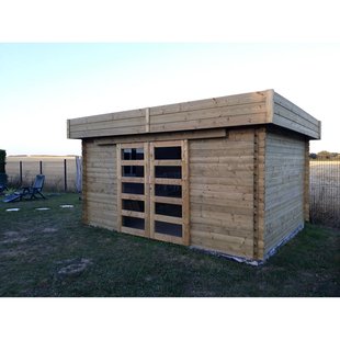 Stevig Tuinhuis Superia Modern Viborg - Geïmpregneerd - 400x312cm
