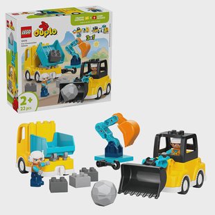 LEGO Duplo - 3 in 1 Construction Vehicles 10475